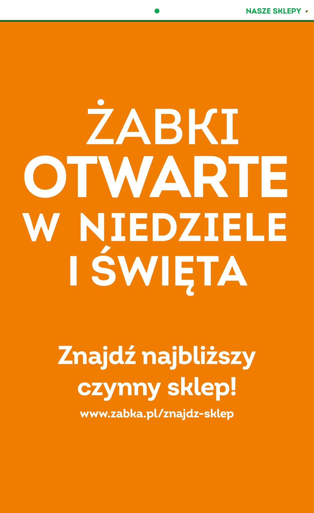 Gazetka Żabka - 24.4.2024. - 7.5.2024..