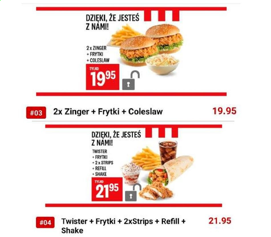 Gazetka KFC - 18.12.2020. - 22.1.2021..
