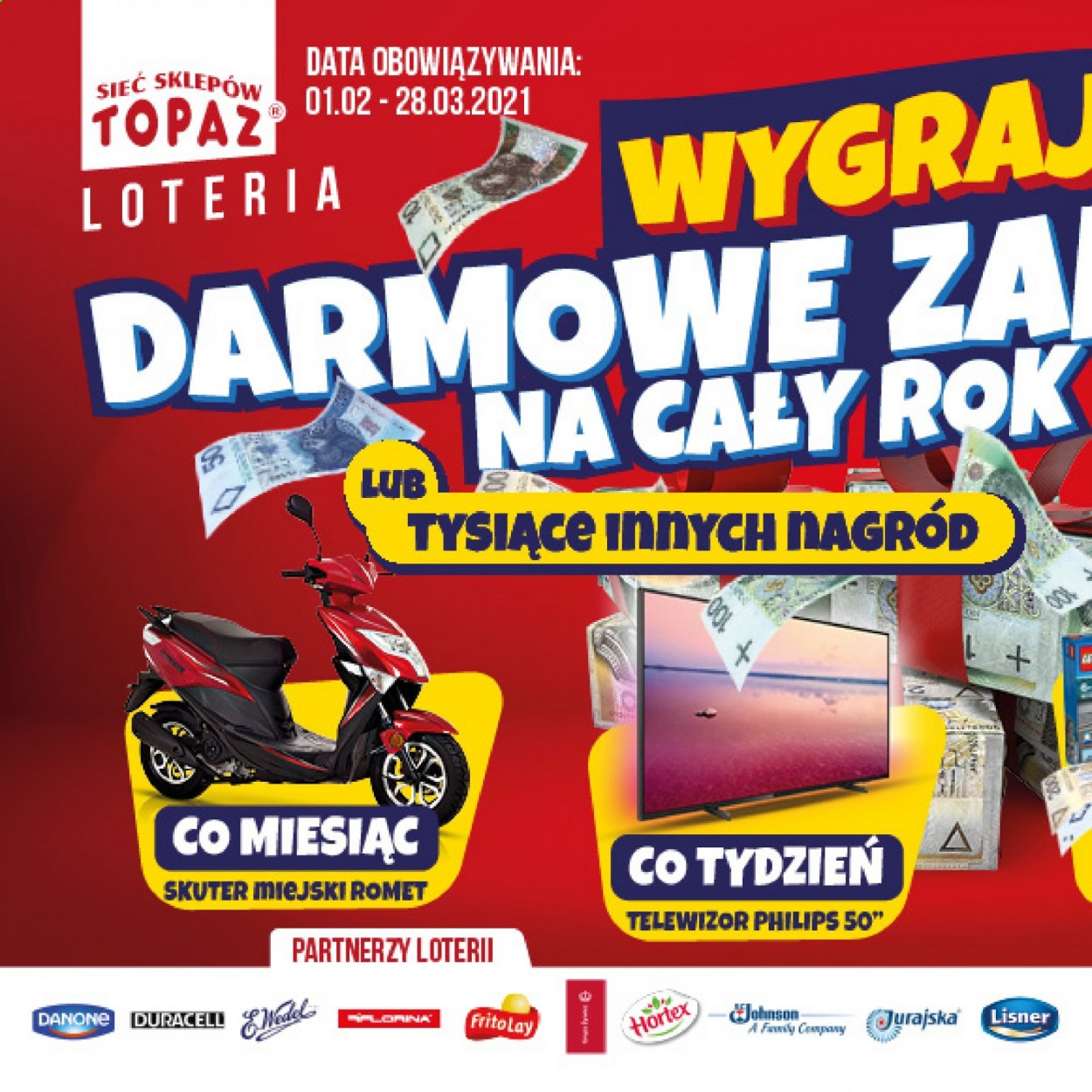 Gazetka Topaz - 1.2.2021. - 28.3.2021..