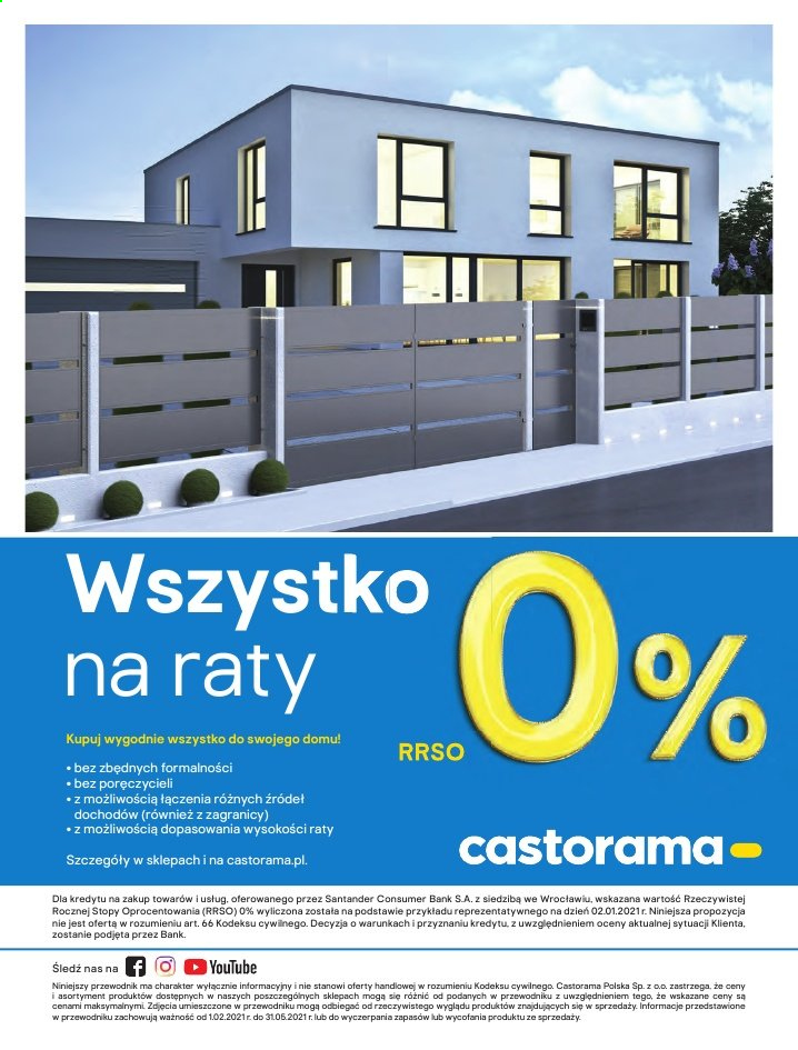 Gazetka Castorama - 1.2.2021. - 31.5.2021..