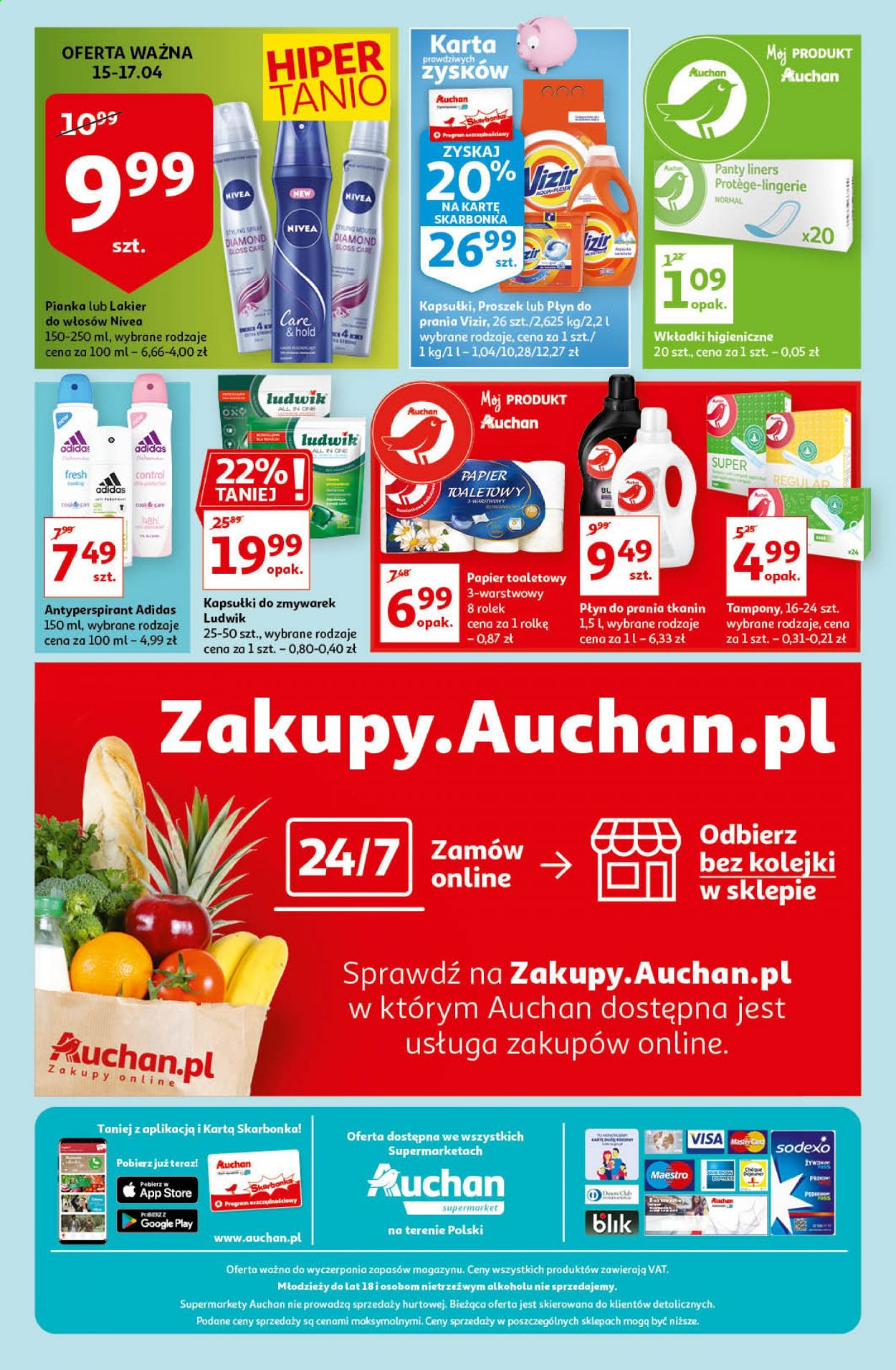 Gazetka Auchan - 15.4.2021. - 21.4.2021..