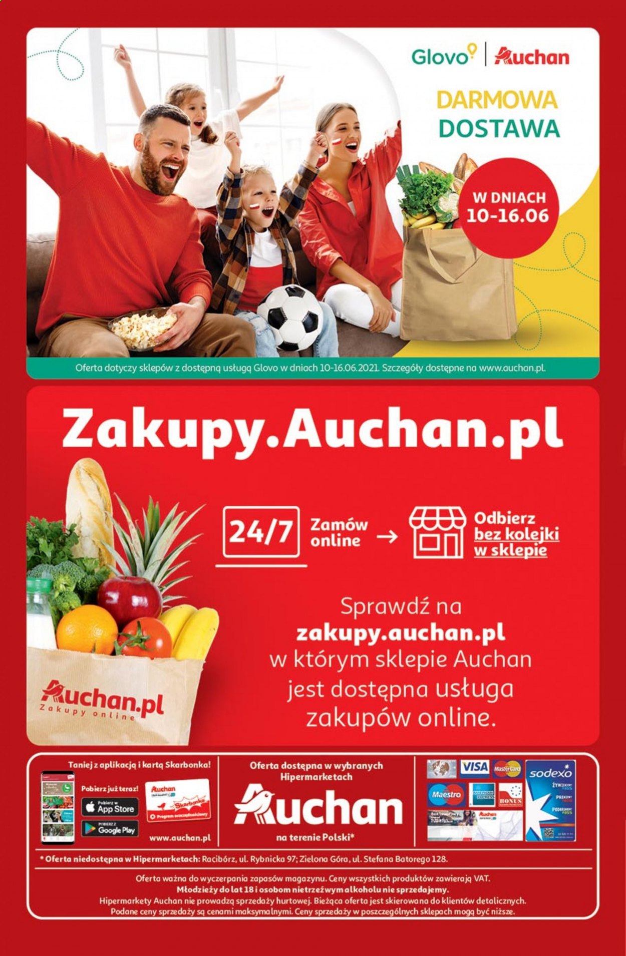 Gazetka Auchan - 10.6.2021. - 16.6.2021..