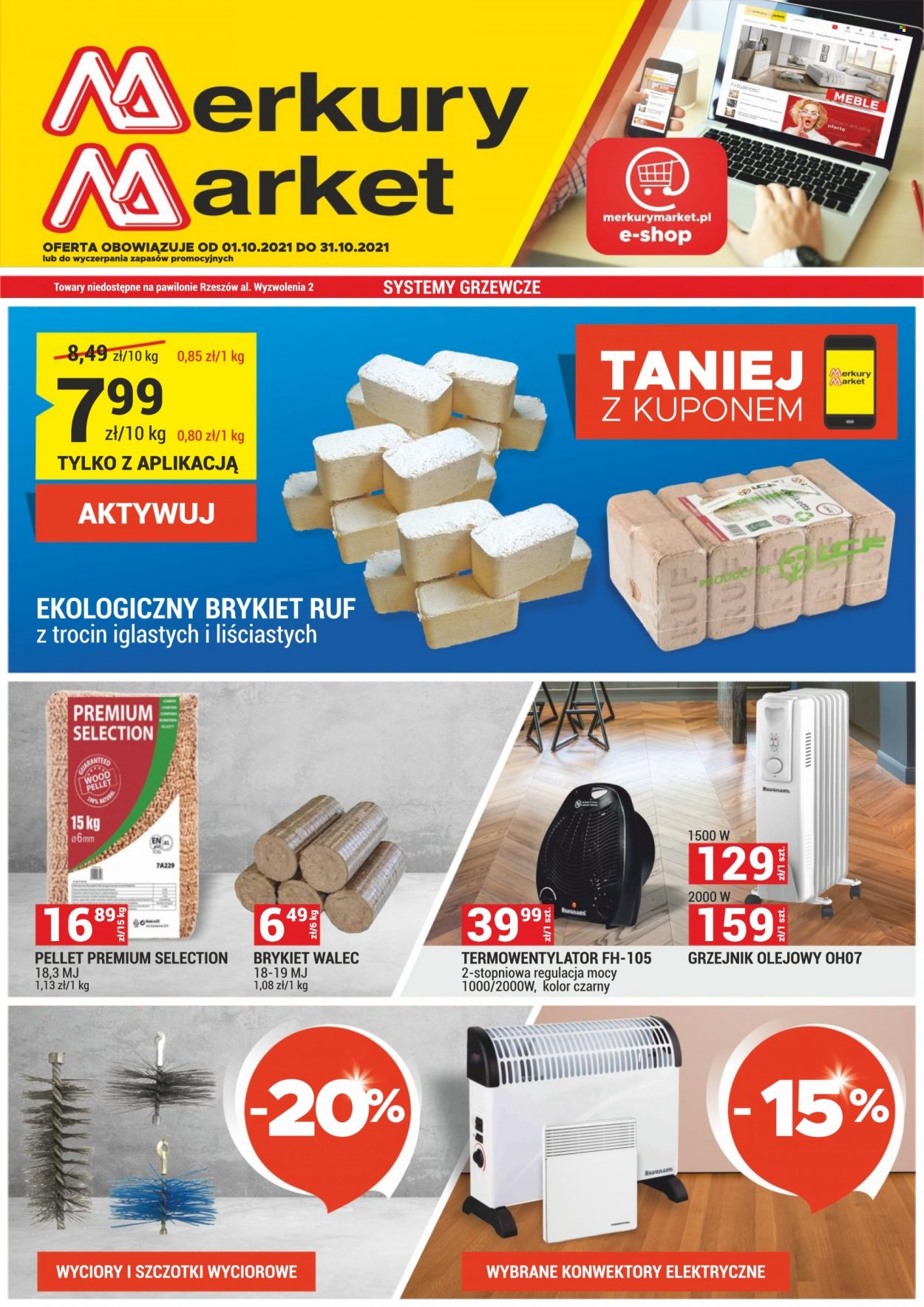 Gazetka Merkury Market - 1.10.2021. - 31.10.2021..