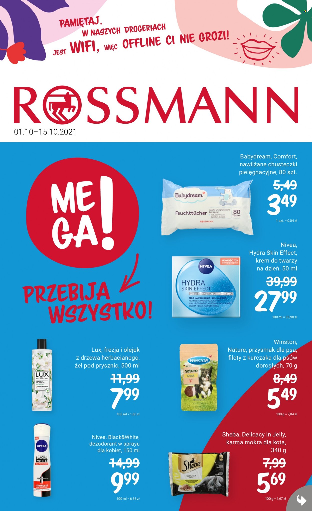 Gazetka Rossmann - 1.10.2021. - 15.10.2021..