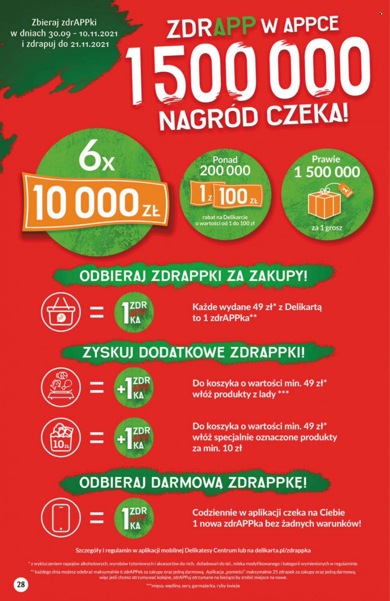 Gazetka Delikatesy Centrum - 14.10.2021. - 20.10.2021..