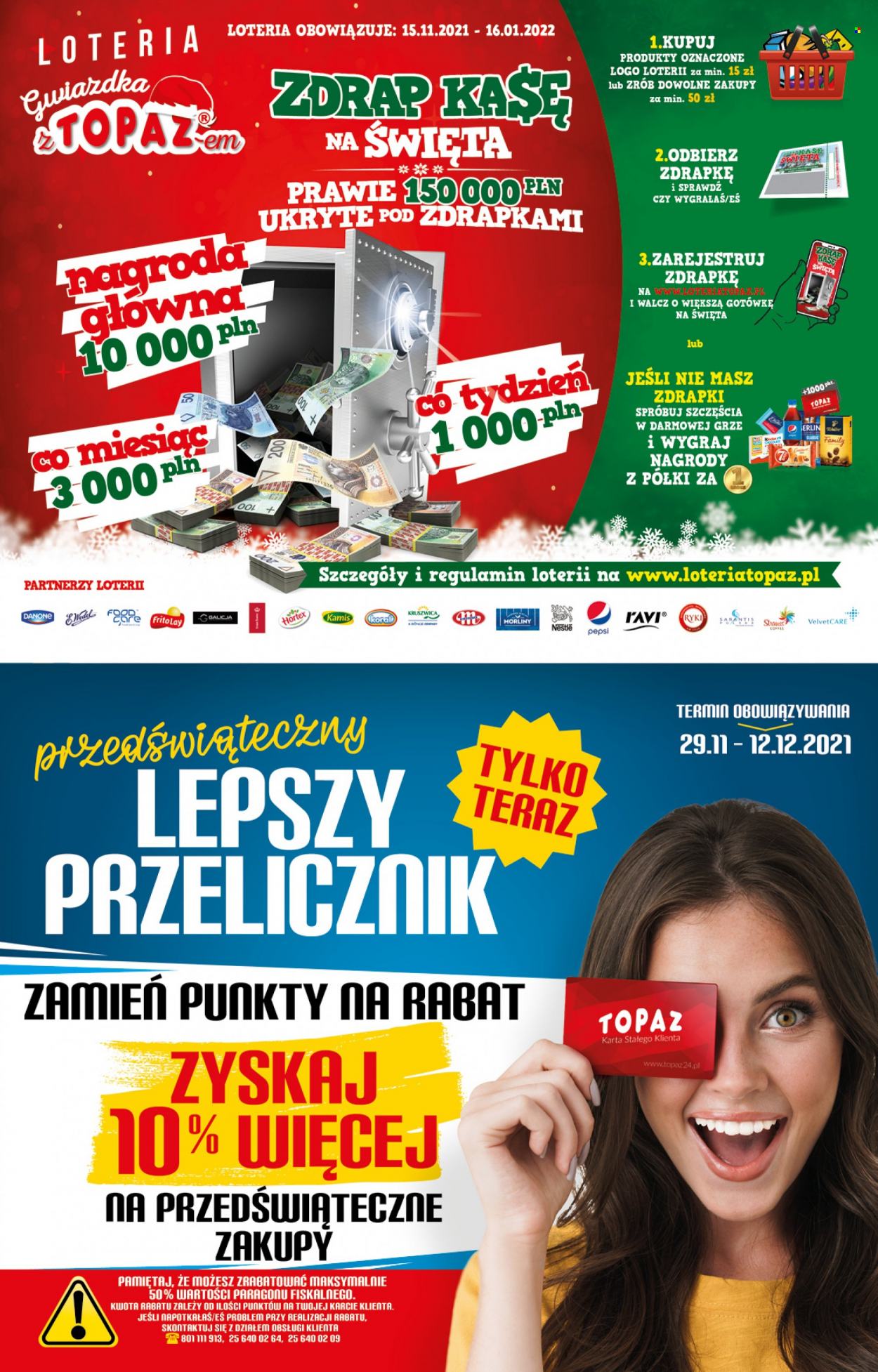 Gazetka Topaz - 2.12.2021. - 8.12.2021..