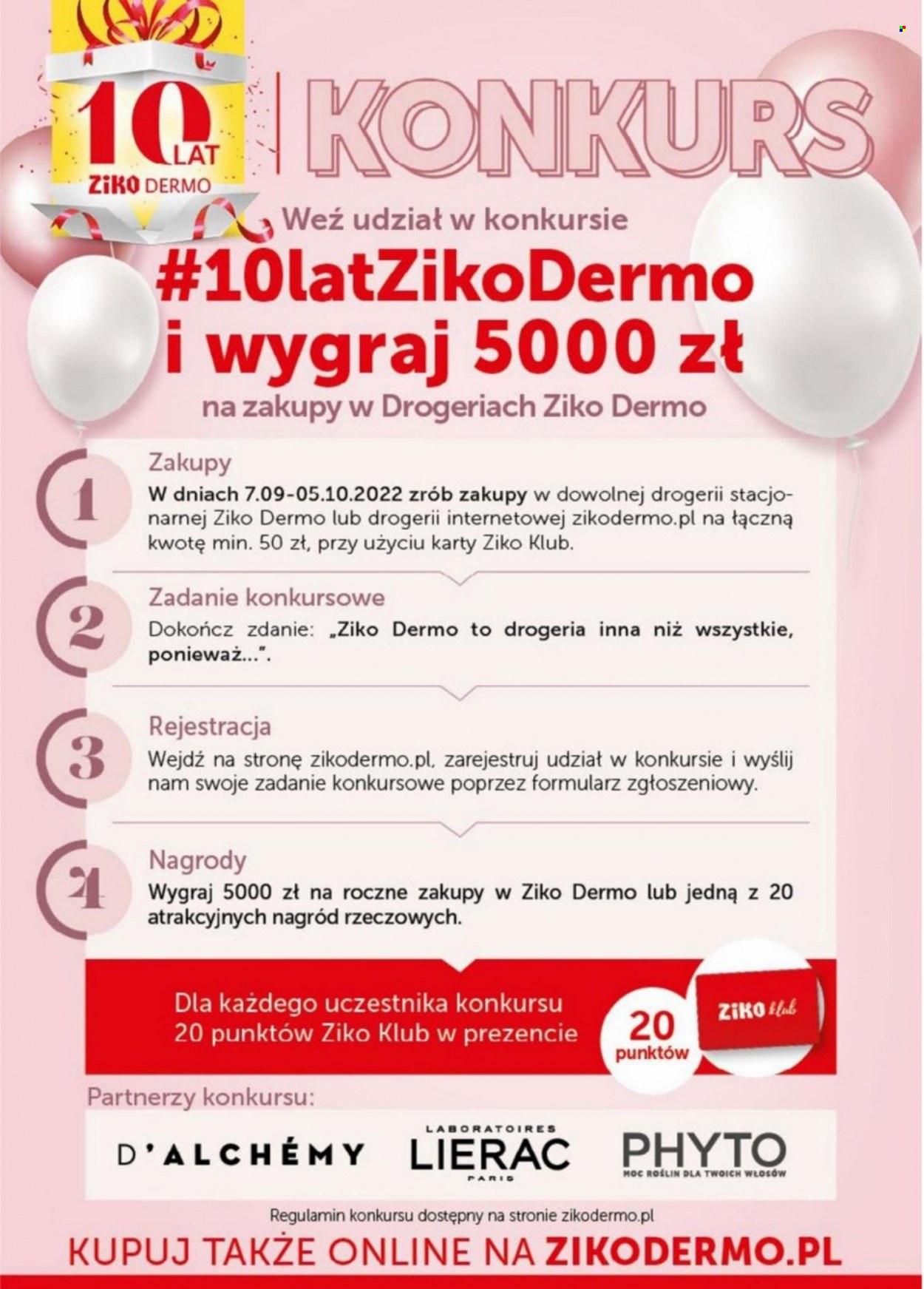 Gazetka Ziko DERMO - 22.9.2022. - 5.10.2022..