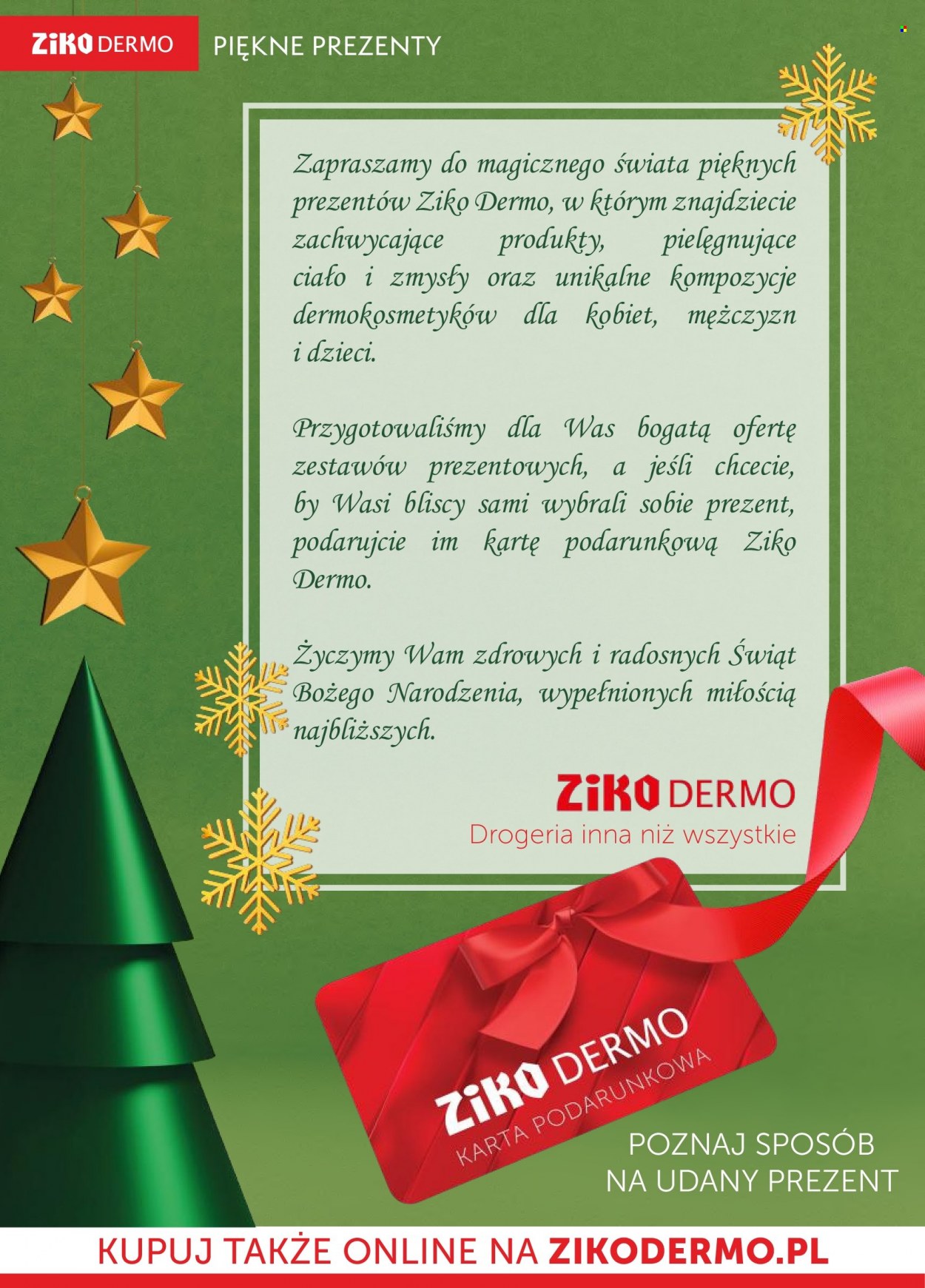 Gazetka Ziko DERMO - 1.12.2022. - 28.12.2022..