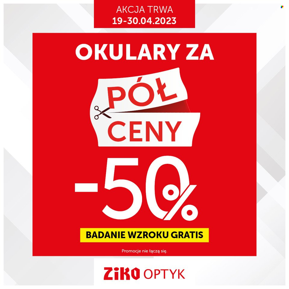 Gazetka Ziko OPTYK - 19.4.2023. - 30.6.2023.. Strona 2.
