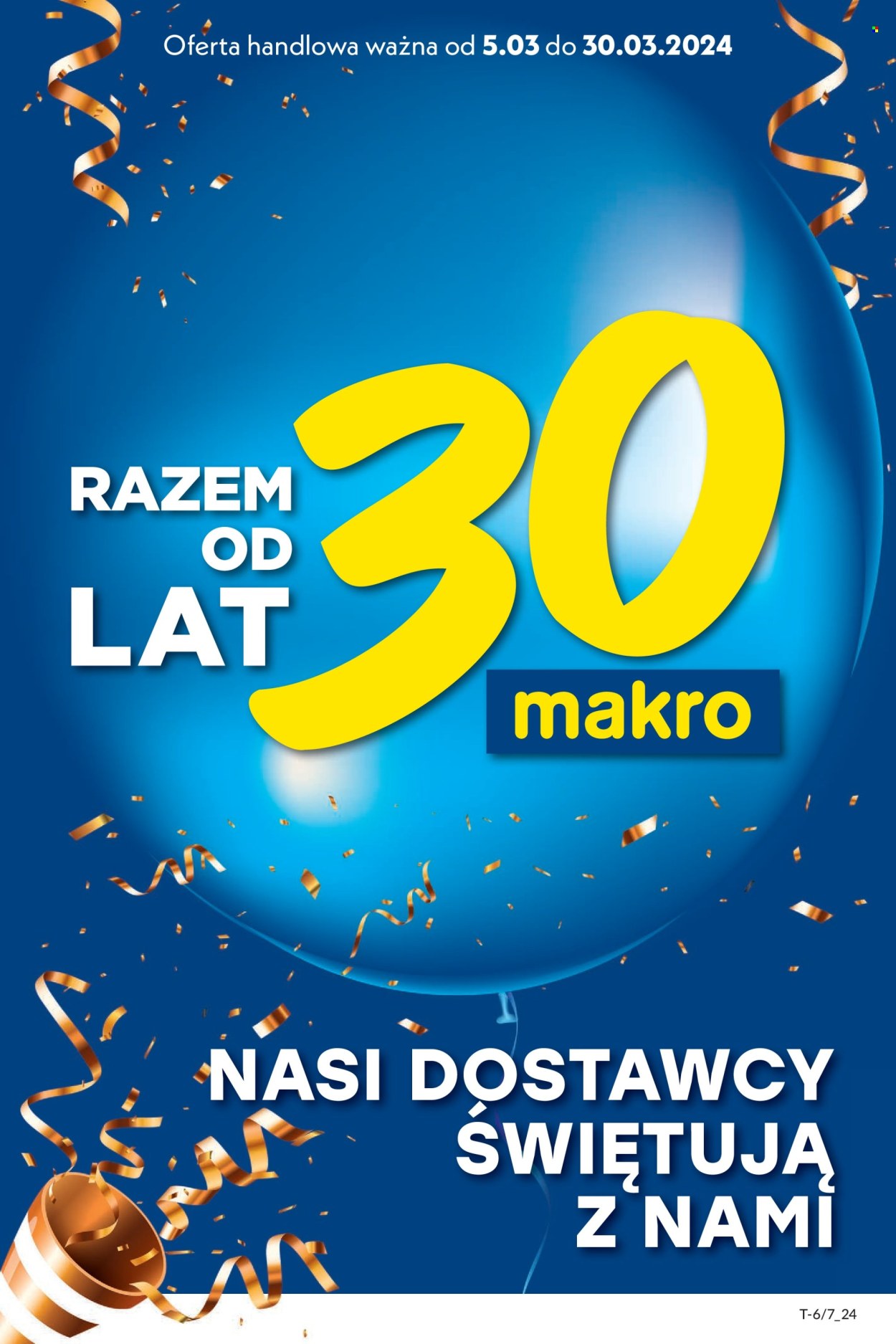 Gazetka Makro - 5.3.2024. - 30.3.2024..