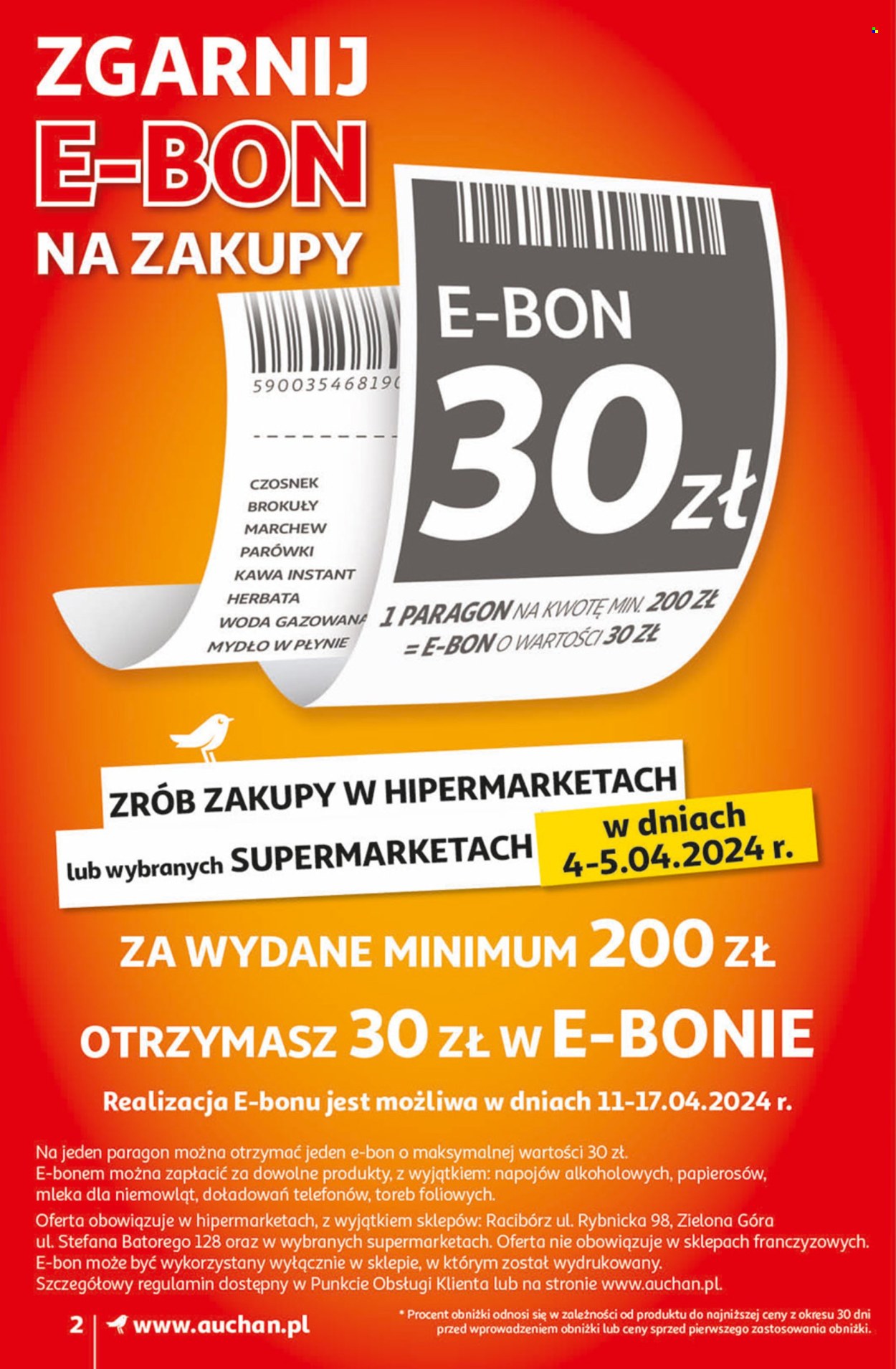 Gazetka Auchan - 4.4.2024. - 10.4.2024..