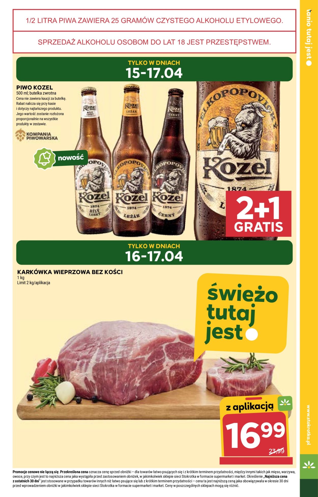 Gazetka Stokrotka Supermarket - 11.4.2024. - 17.4.2024..