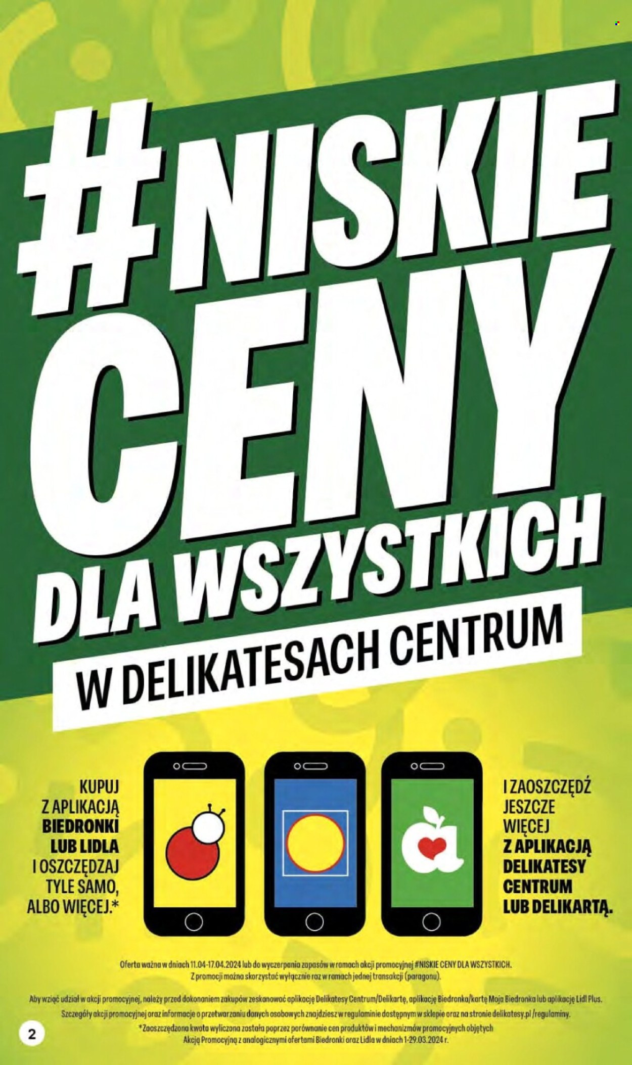 Gazetka Delikatesy Centrum - 11.4.2024. - 17.4.2024..