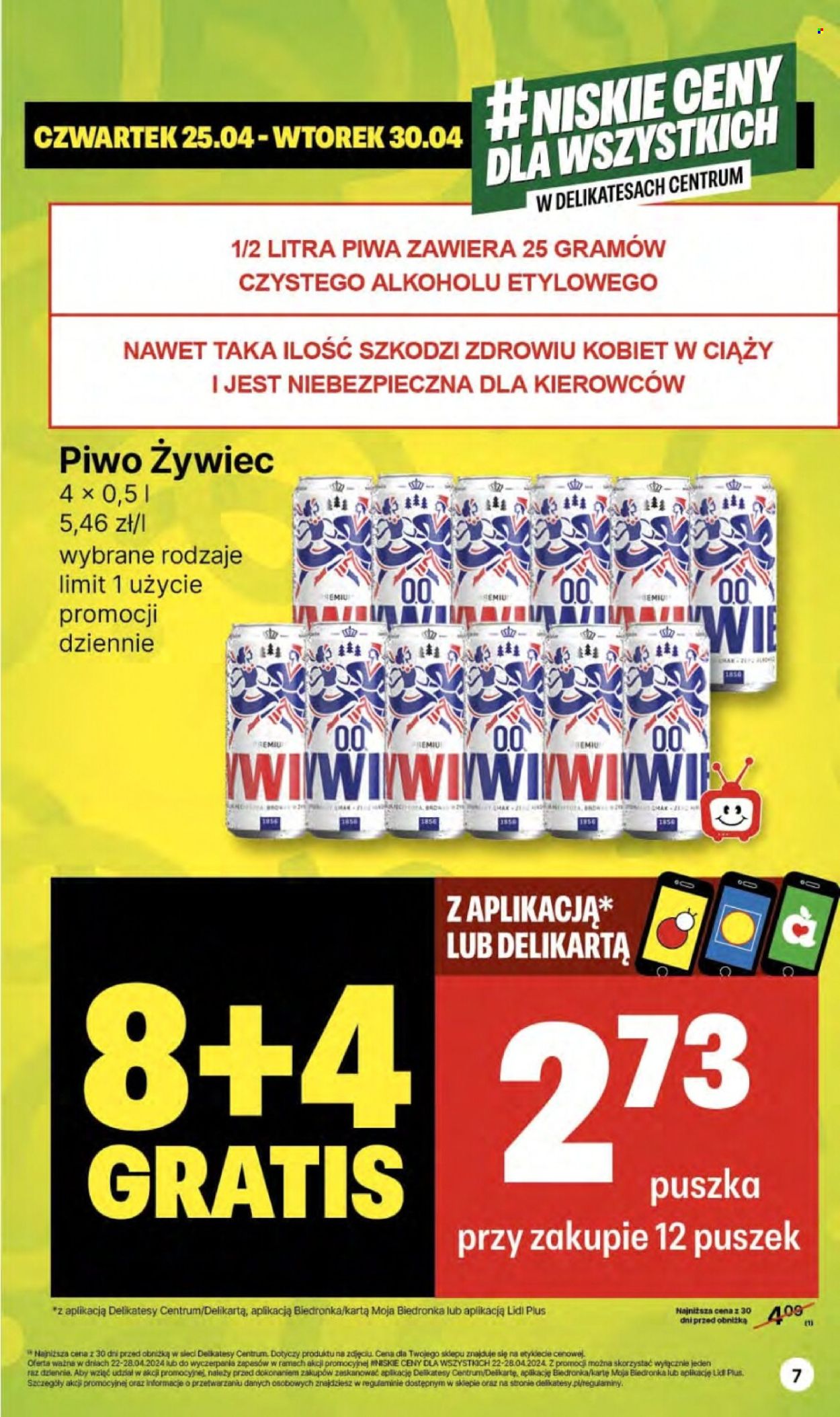 Gazetka Delikatesy Centrum - 25.4.2024. - 1.5.2024..