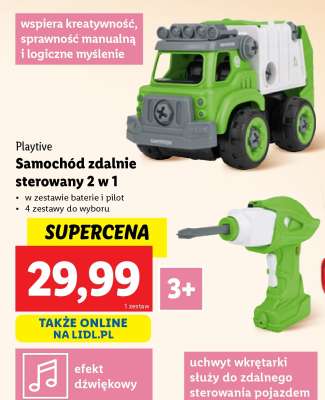 Playtive Samochód zdalnie sterowany 2 w 1