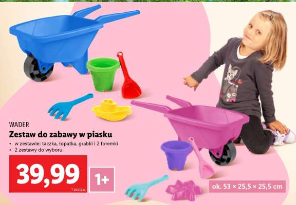 Zestaw do zabawy w piasku