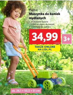 Playtive Maszynka do baniek mydlanych