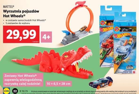 Wyrzutnia pojazdów Hot Wheels