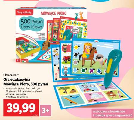 Gra edukacyjna Mówiące Pióro, 500 pytań