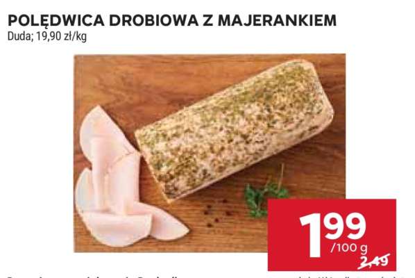 Polędwica drobiowa z majerankiem