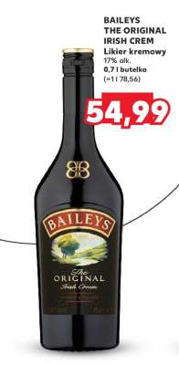 BAILEYS THE ORIGINAL IRISH CREM