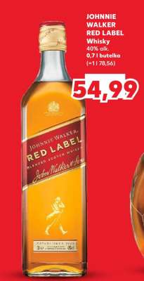JOHNNIE WALKER RED LABEL