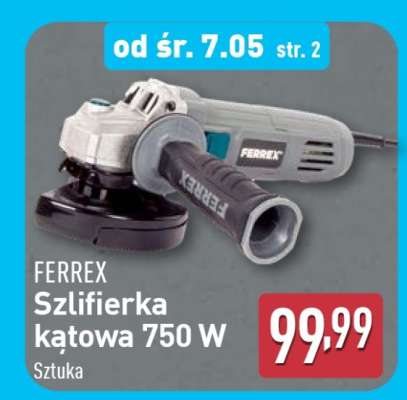 FERREX Szlifierka kątowa 750 W