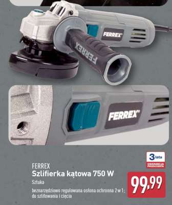 FERREX Szlifierka kątowa 750 W