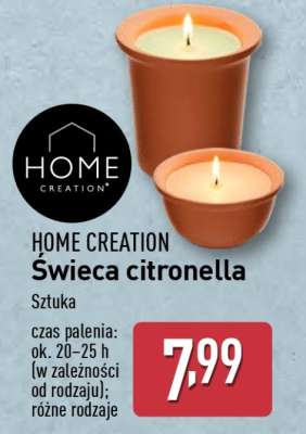HOME CREATION Świeca citronella