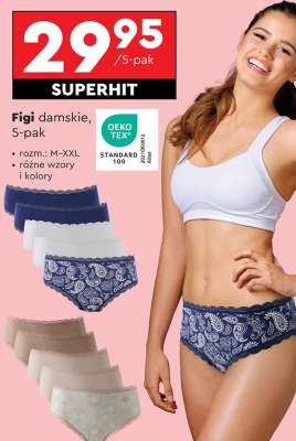 Figi damskie, 5-pak