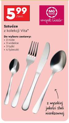 Sztućce z kolekcji Vita