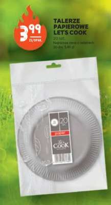 TALERZE PAPIEROWE LET’S COOK