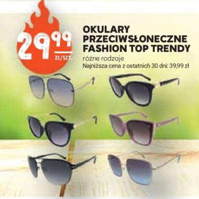 Okulary przeciwsłoneczne Fashion Top Trendy