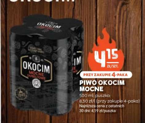 Piwo Okocim Mocne