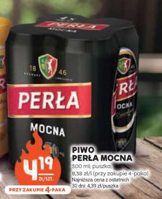 Piwo Perła Mocna