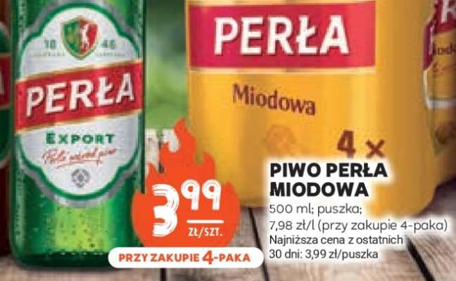 Piwo Perła Miodowa