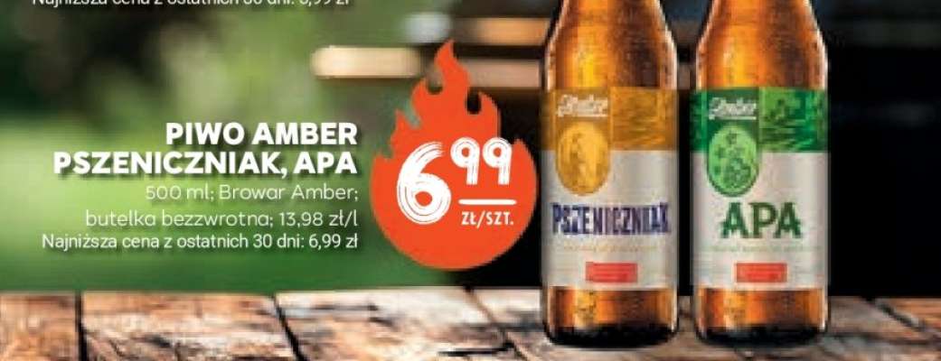 Piwo Amber Pszeniczniak, APA