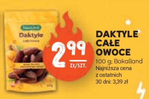 Daktyle całe owoce