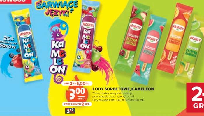Lody Sorbetowe, Kameleon