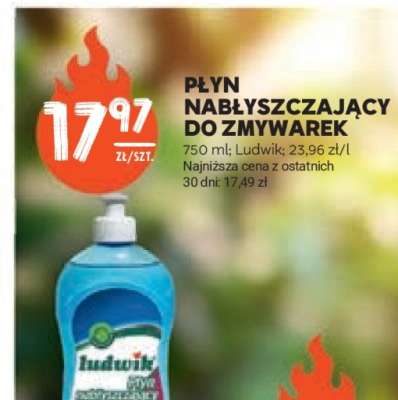 Płyn nabłyszczający do zmywarek