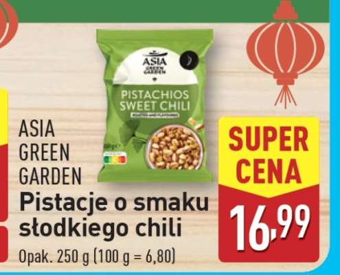 Asia Green Garden Pistacje o smaku słodkiego chili
