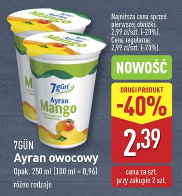 7GÜN Ayran owocowy