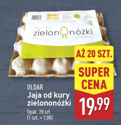 Jaja od kury zielononóżki