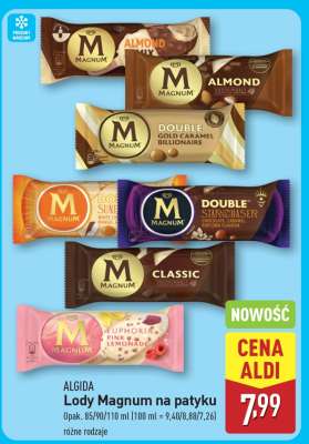 Algida Lody Magnum na patyku