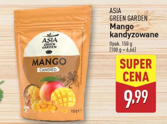 ASIA GREEN GARDEN Mango kandyzowane