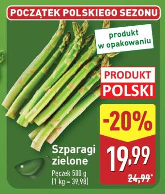 Szparagi zielone