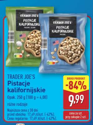 TRADER JOE'S Pistacje kalifornijskie