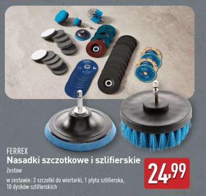 FERREX Nasadki szczotkowe i szlifierskie