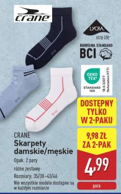 CRANE Skarpety damskie/męskie