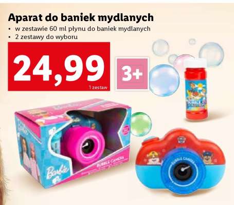 Aparat do baniek mydlanych